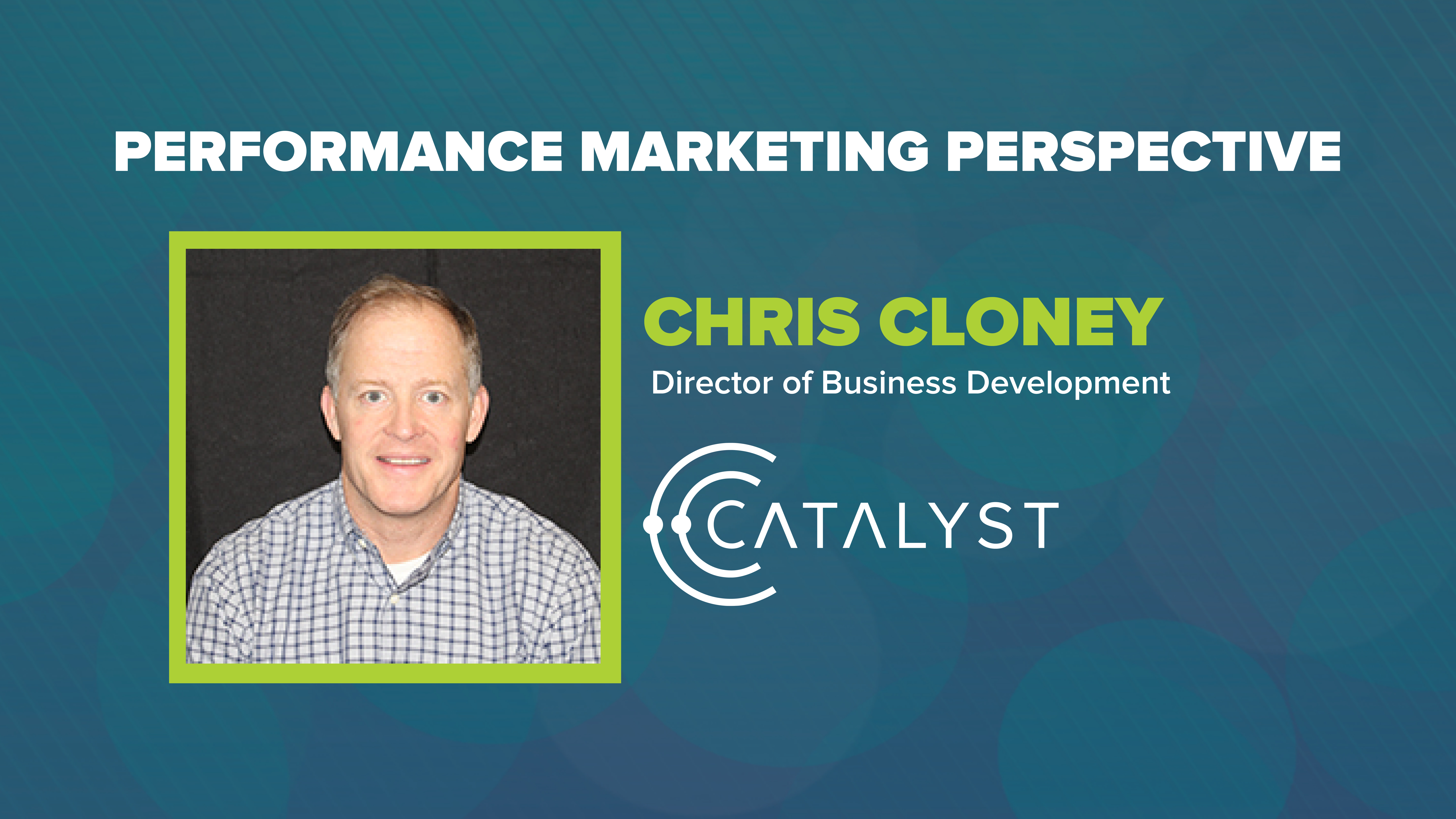 Chris Cloney, Catalyst