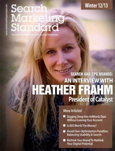 Search Marketing Standard Winter Issue Cover