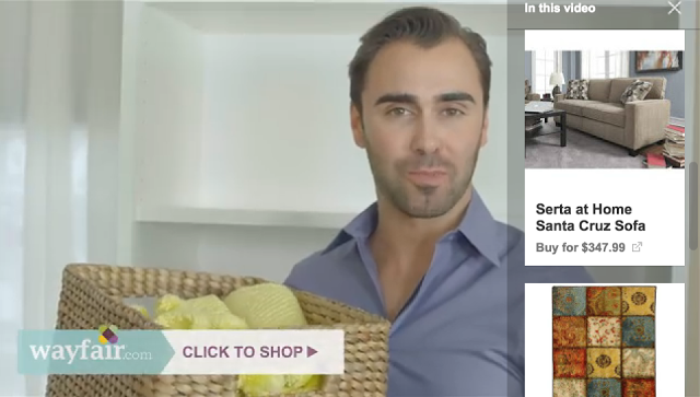Shoppable YouTube Ads